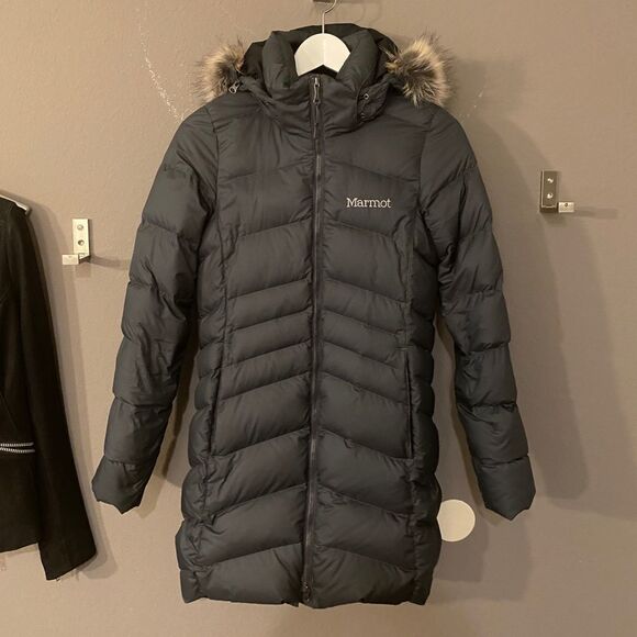 Marmot XS Steel Gray Montreal Down Jacket - Picture 1 of 6